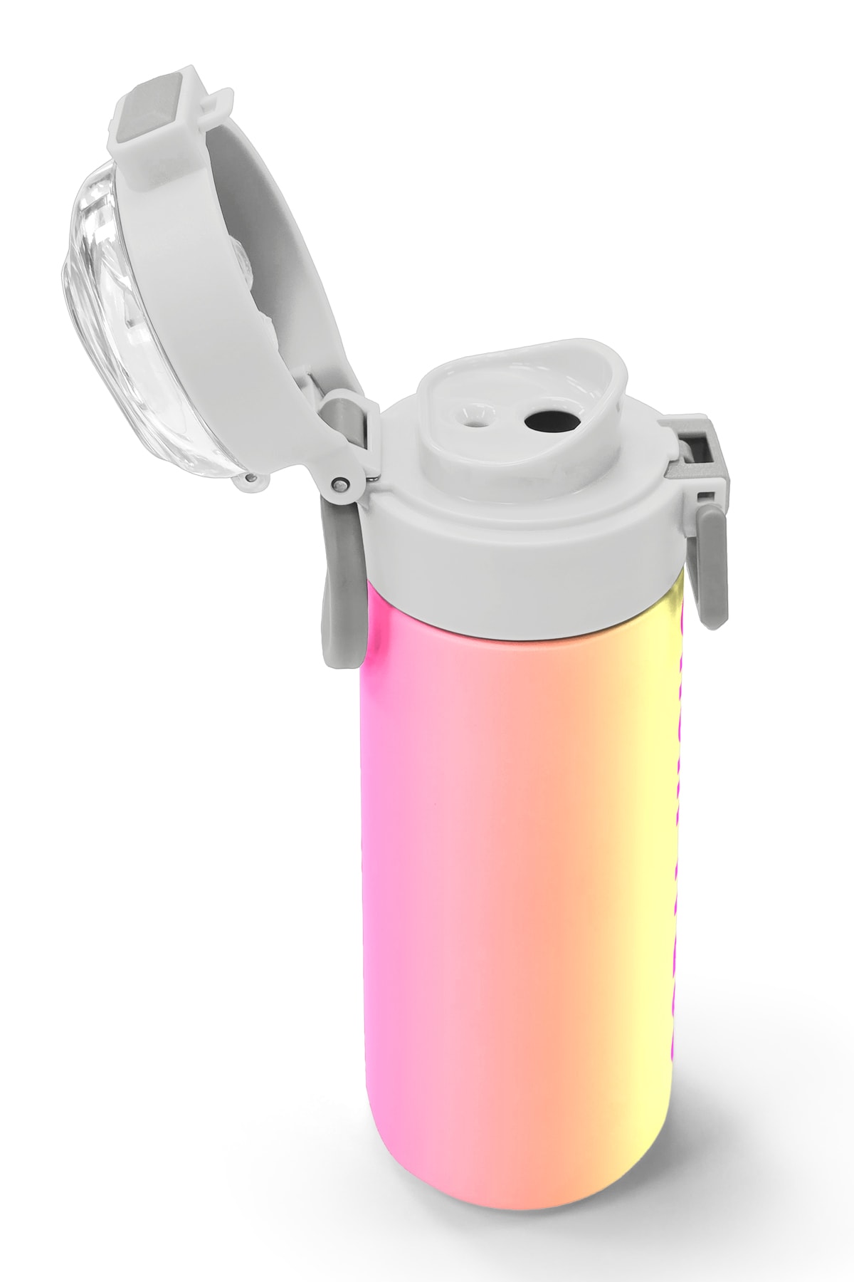 Coral High Kids Renk Geçişli Pipetli ve Direkt İçim Çelik Termos 500 ml 31868