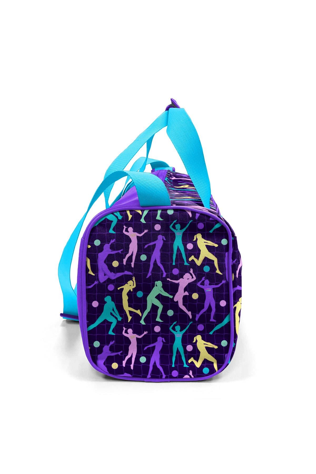 Coral High Mor Voleybol Desenli Spor Çantası 27529