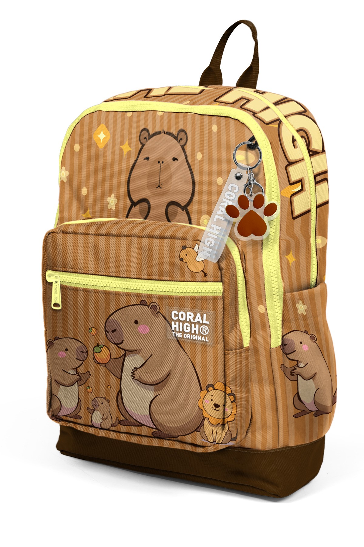 Coral High Kids Kapibara Desenli Okul Sırt Çantası 23783