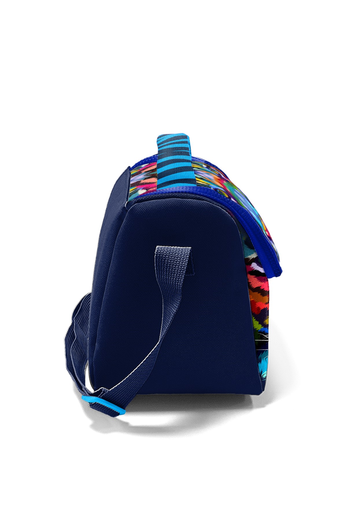 Coral High Kids Lacivert Mavi Kaplan Desenli Thermo Beslenme Çantası 11865