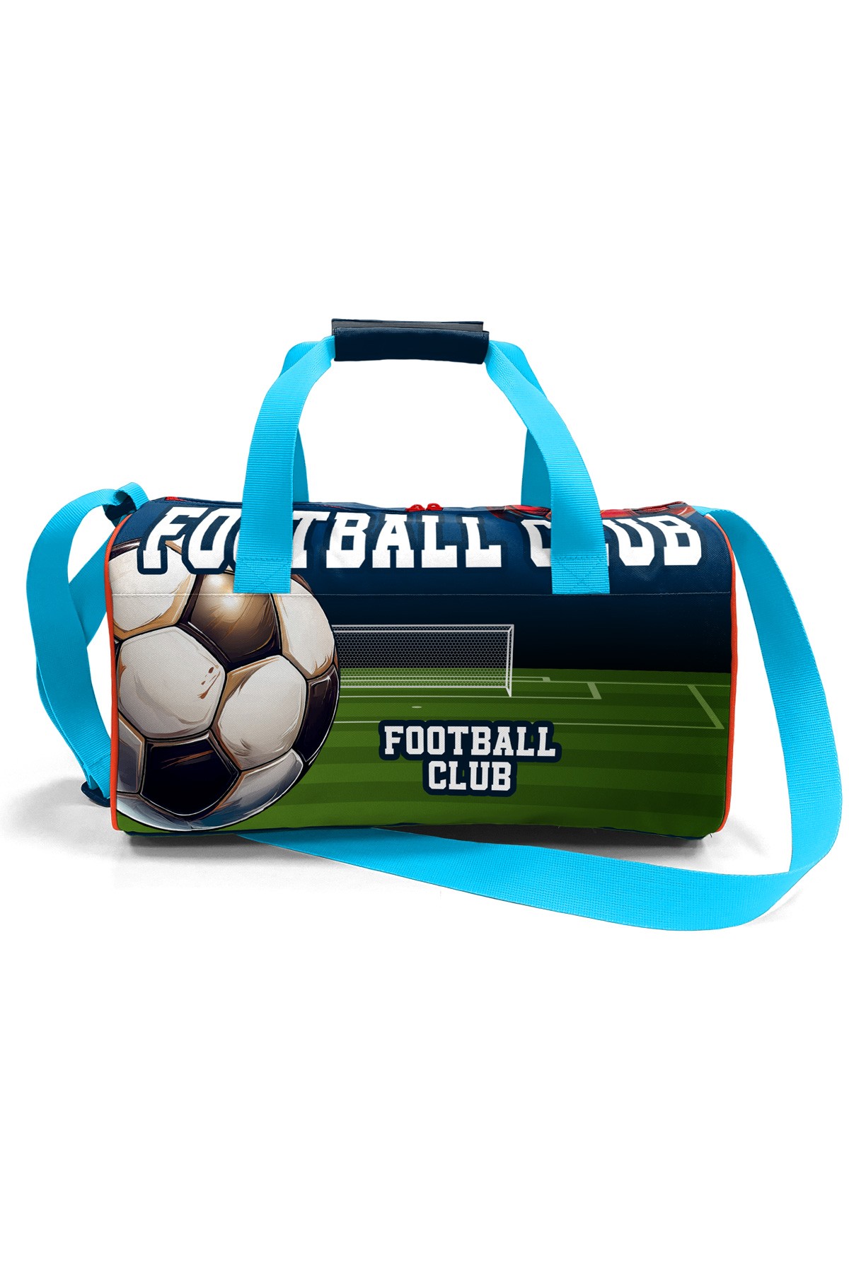 Coral High Lacivert Futbol Desenli Spor Çantası 27525