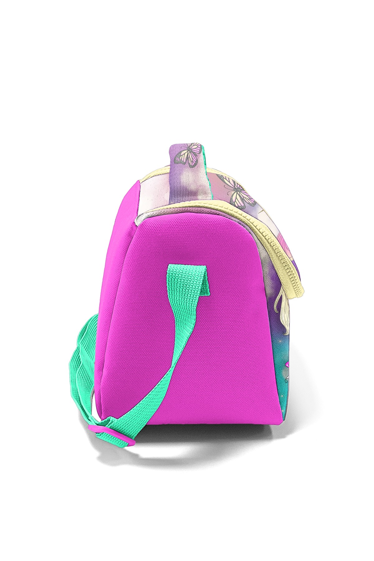 Coral High Kids Su Yeşili Pembe Unicorn Desenli Thermo Beslenme Çantası 11733