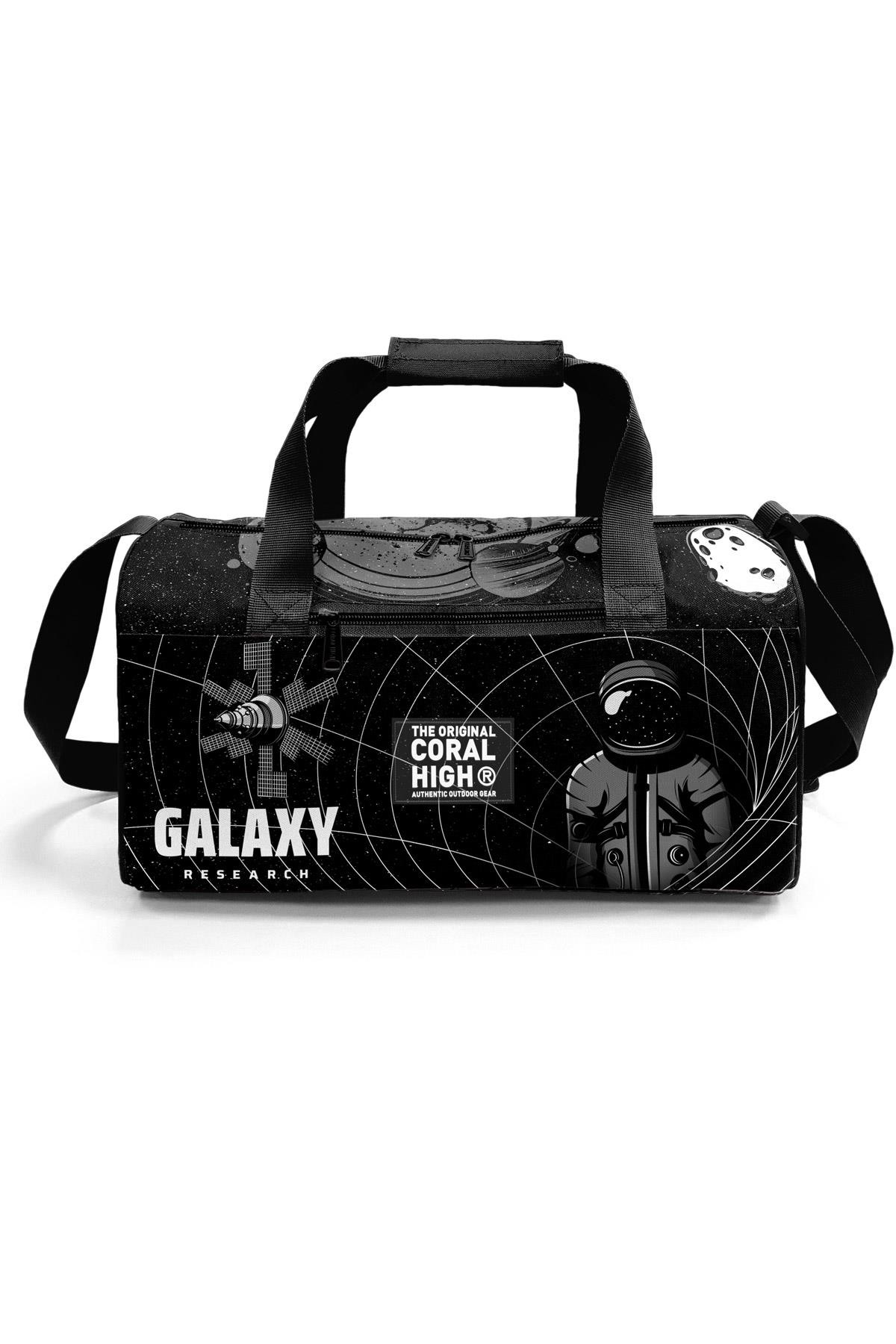 Coral High Siyah Galaxy Desenli Spor Çantası 27526