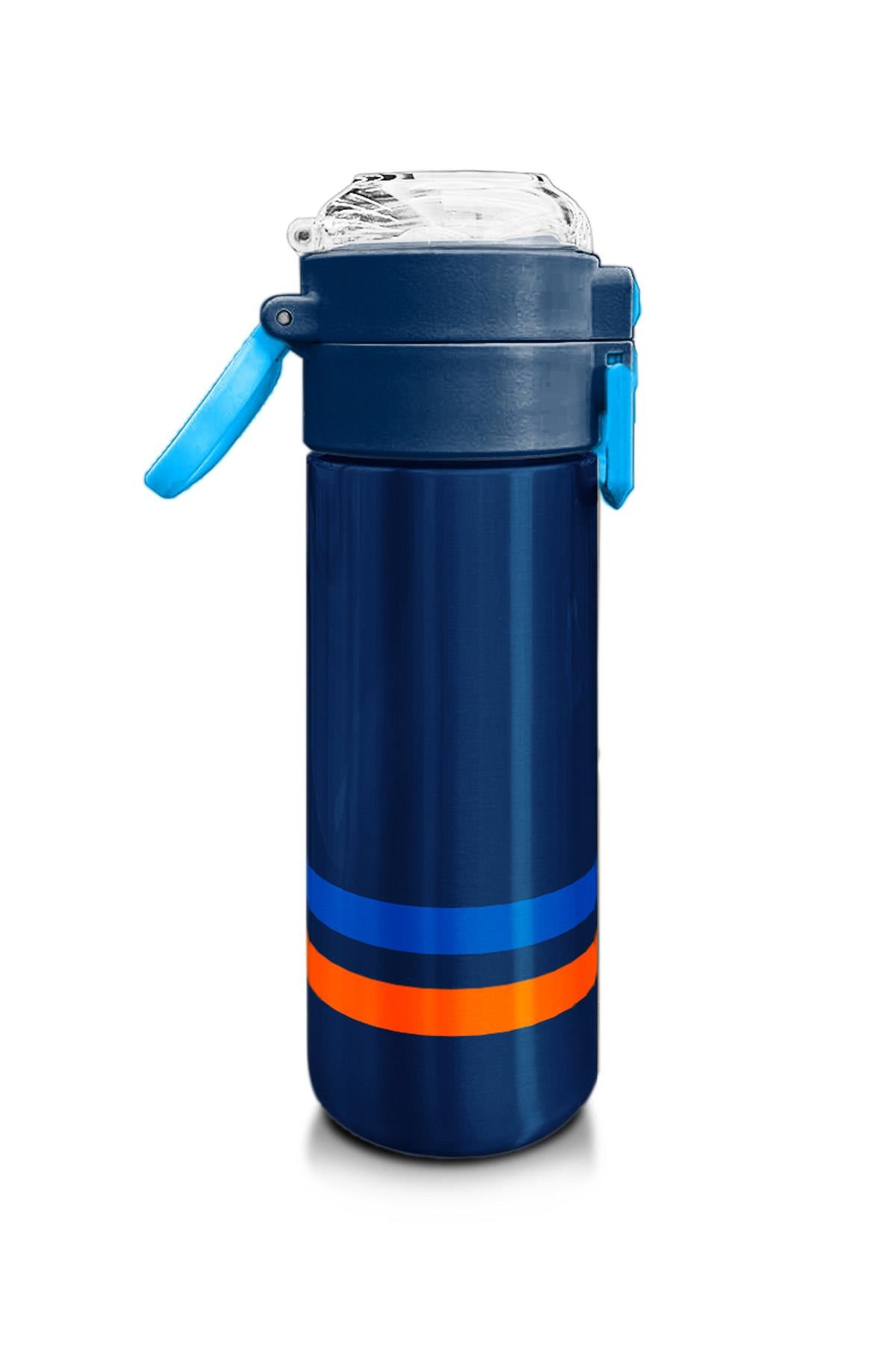Coral High Kids Lacivert Pipetli ve Direkt İçim Çelik Termos 500 ml 31928