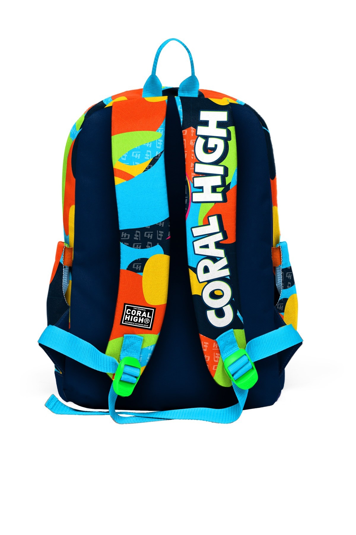 Coral High Kids Lacivert Mavi Graffiti Desenli 3’lü Okul Çanta Seti SET0123777