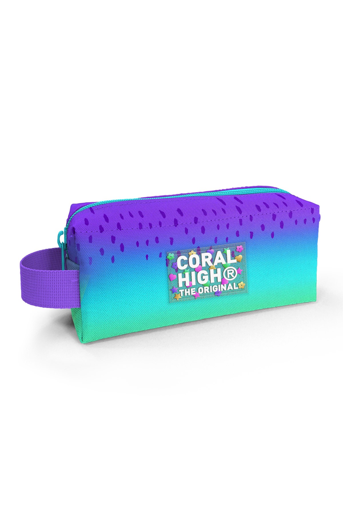 Coral High Kids Mor Lila Renk Geçişli Kalem Çantası 22077