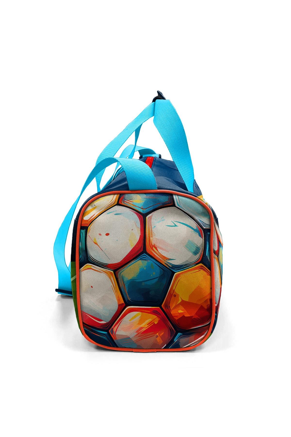 Coral High Lacivert Futbol Desenli Spor Çantası 27525