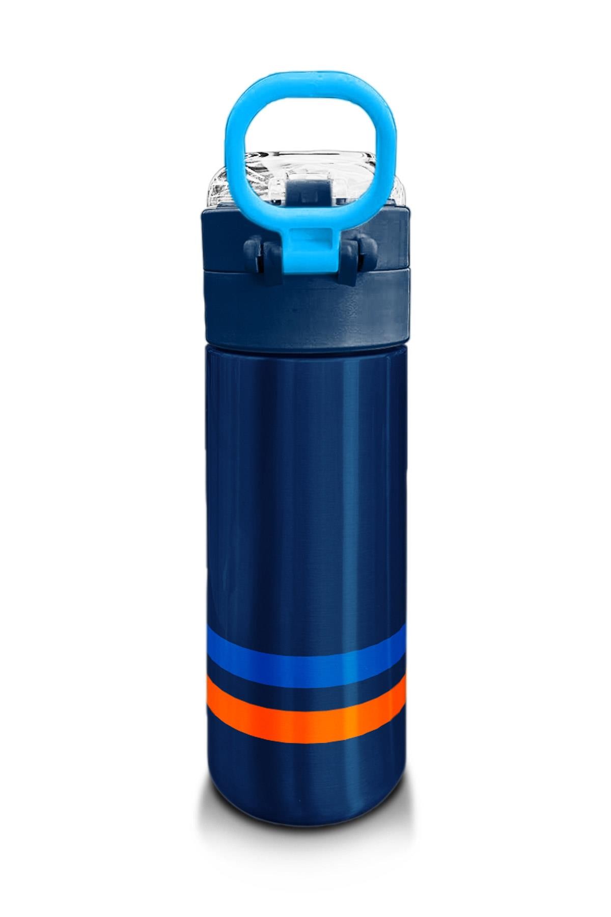 Coral High Kids Lacivert Pipetli ve Direkt İçim Çelik Termos 500 ml 31928