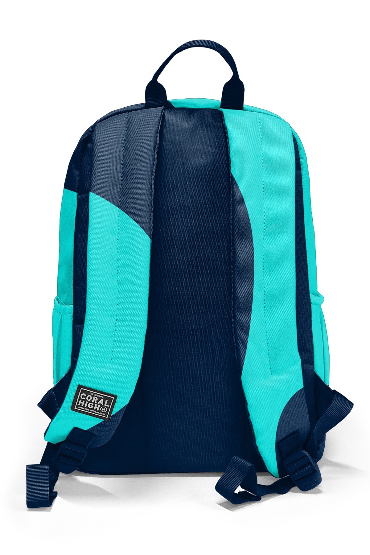 Coral High Lacivert Turkuaz Desenli 3’lü Okul Çanta Seti SET0123686