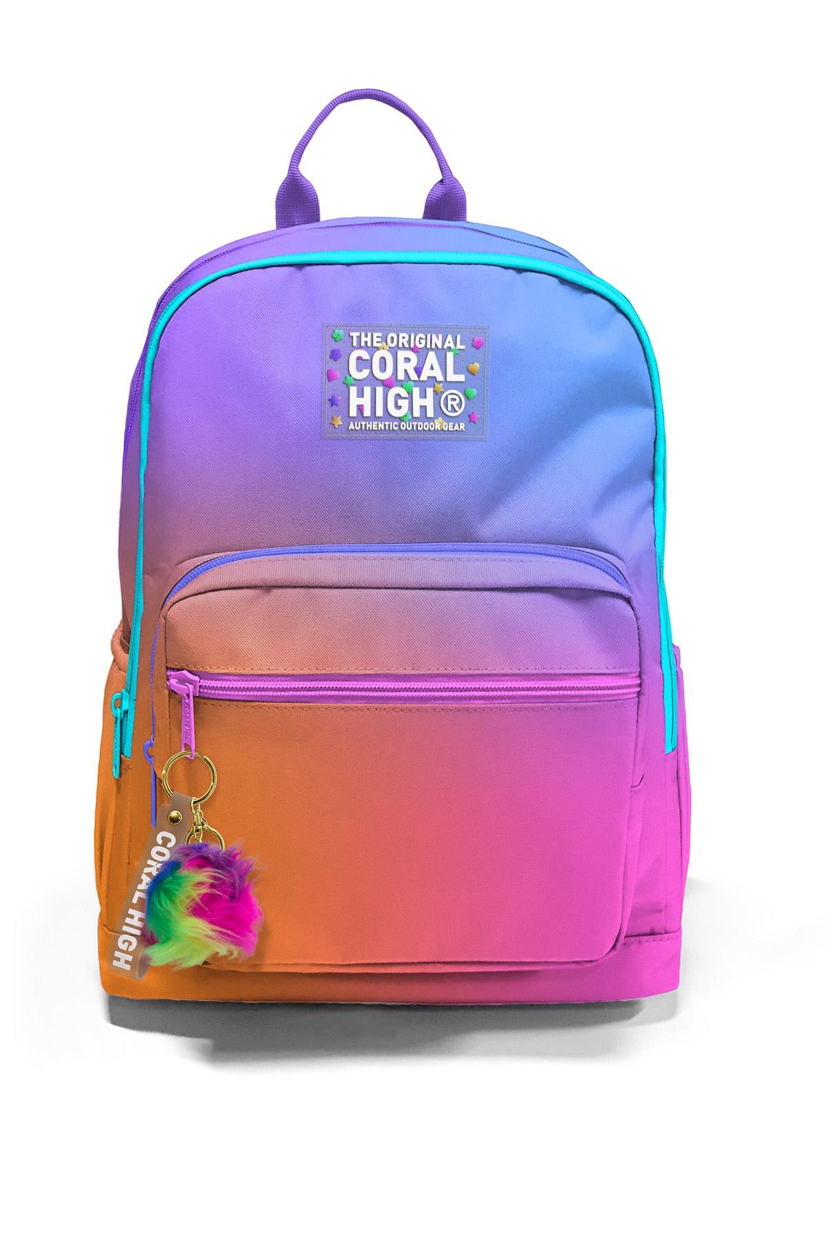 Coral High Renk Geçişli Okul Sırt Çantası 23675