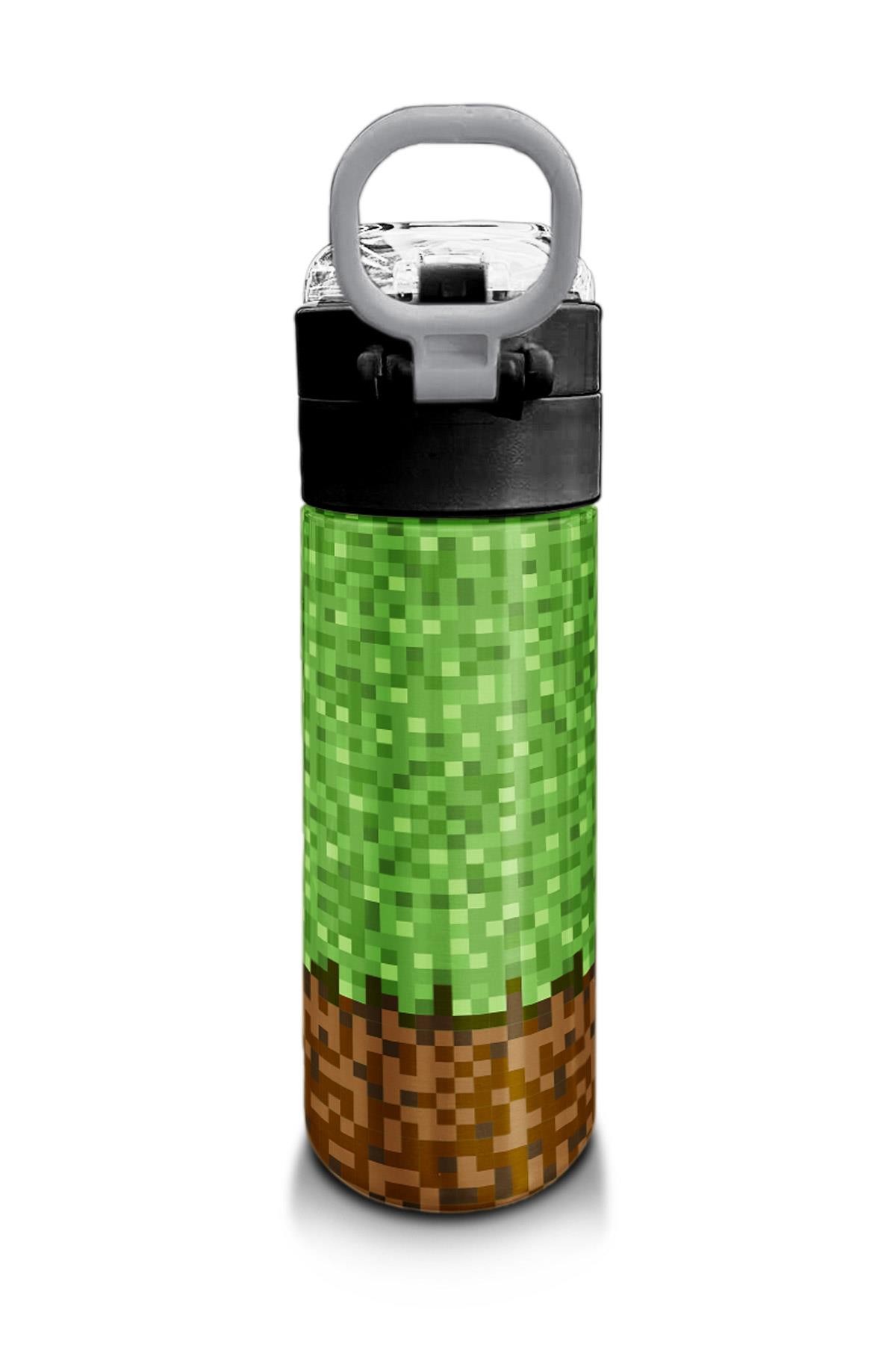Coral High Kids High Craft Desenli Pipetli ve Direkt İçim Çelik Termos 500 ml 31992