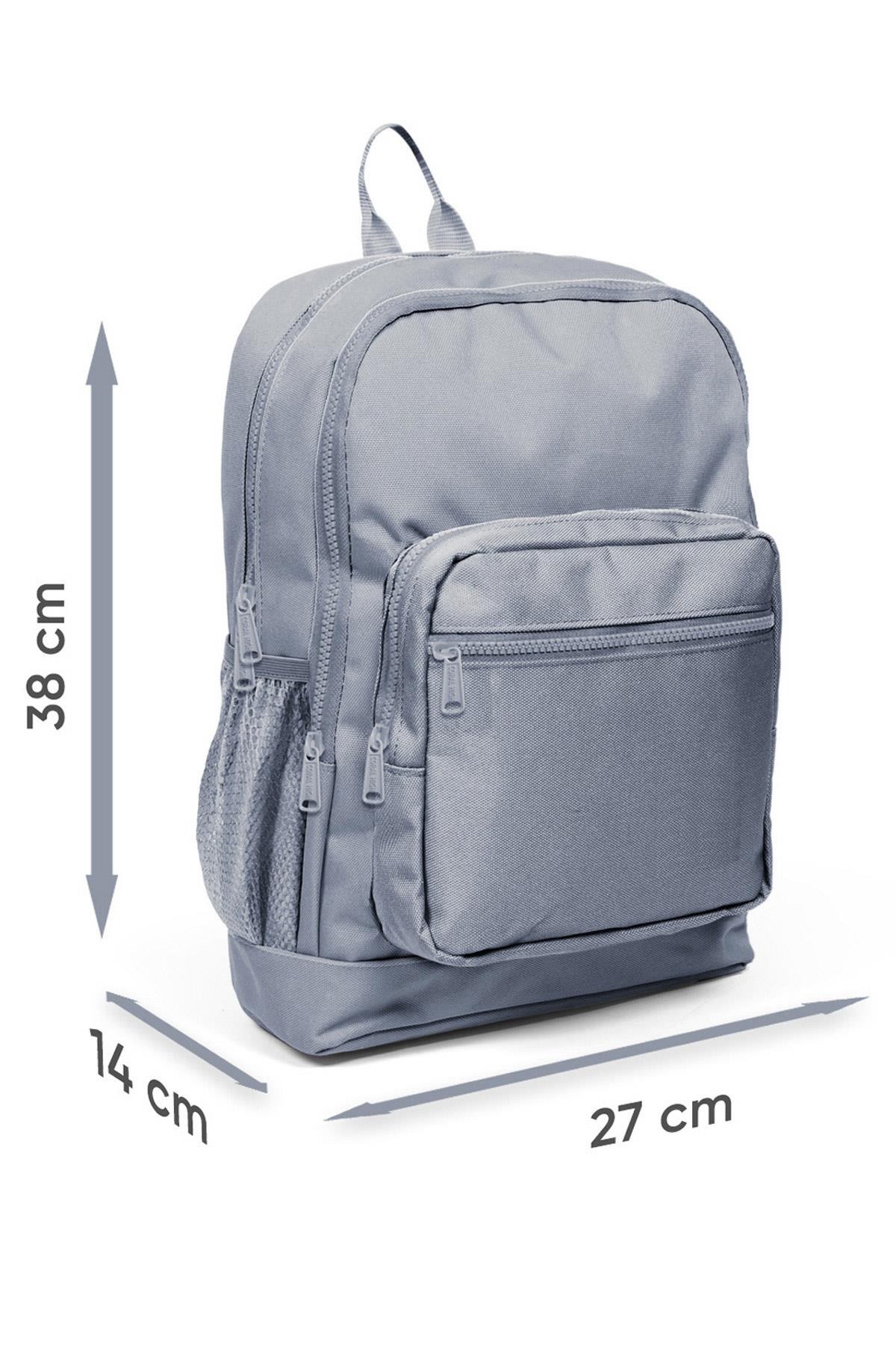 Coral High Kids Renkli Leopar Desenli Okul Sırt Çantası 23769