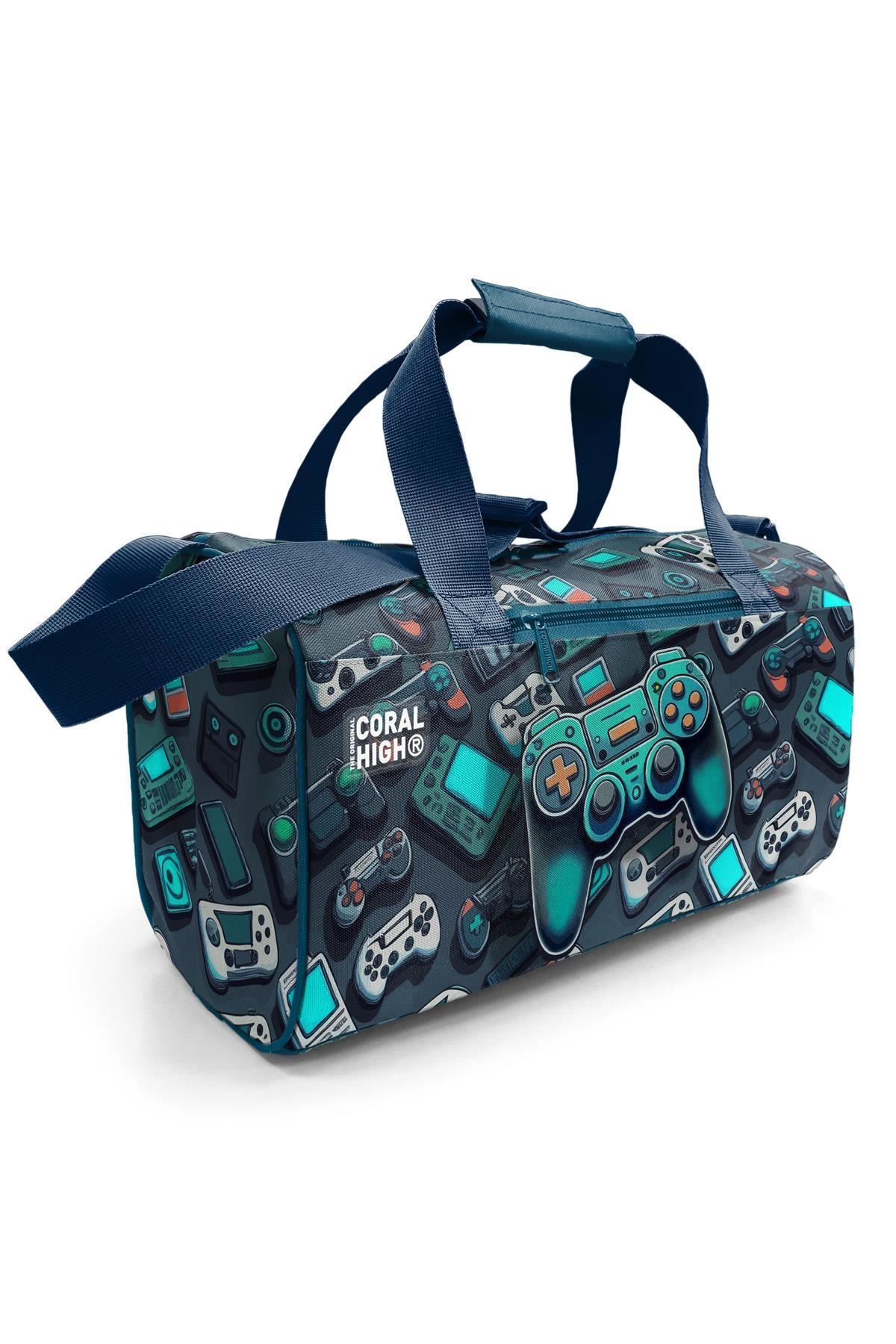 Coral High Nefti Gamer Desenli Spor Çantası 27541