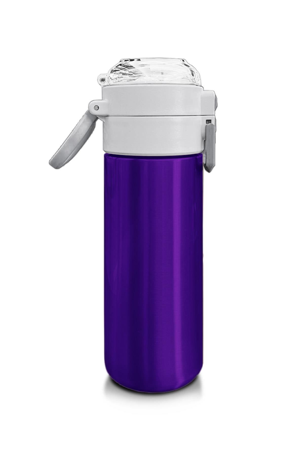 Coral High Kids Mor Pipetli ve Direkt İçim Çelik Termos 500 ml 31826