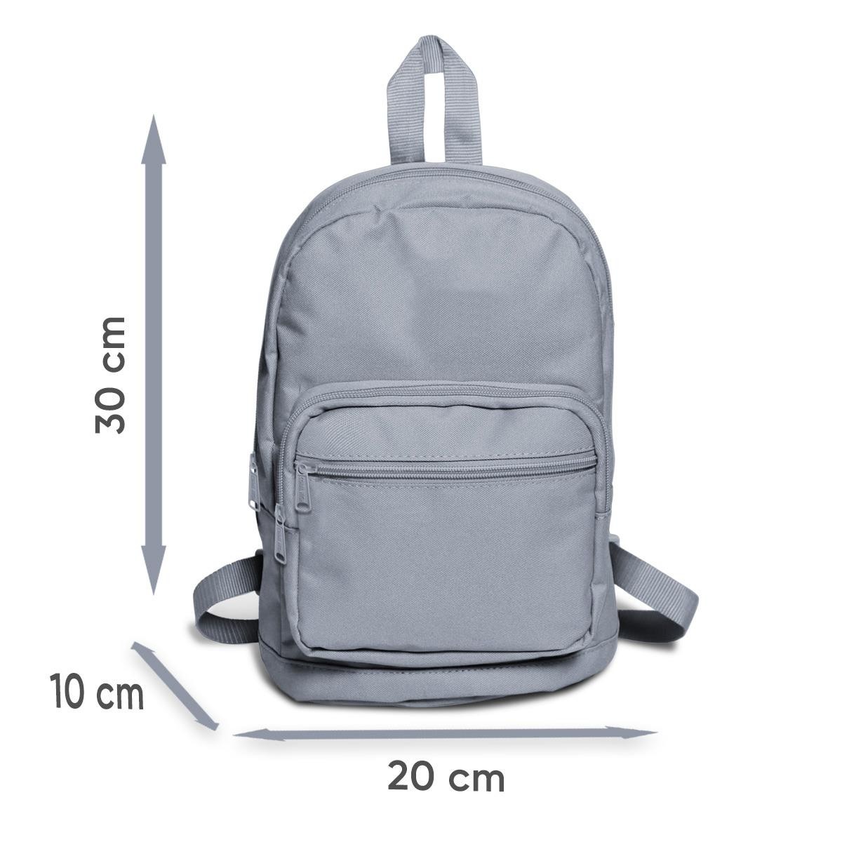 Coral High Lila Üç Bölmeli Mini Sırt Çantası 24215