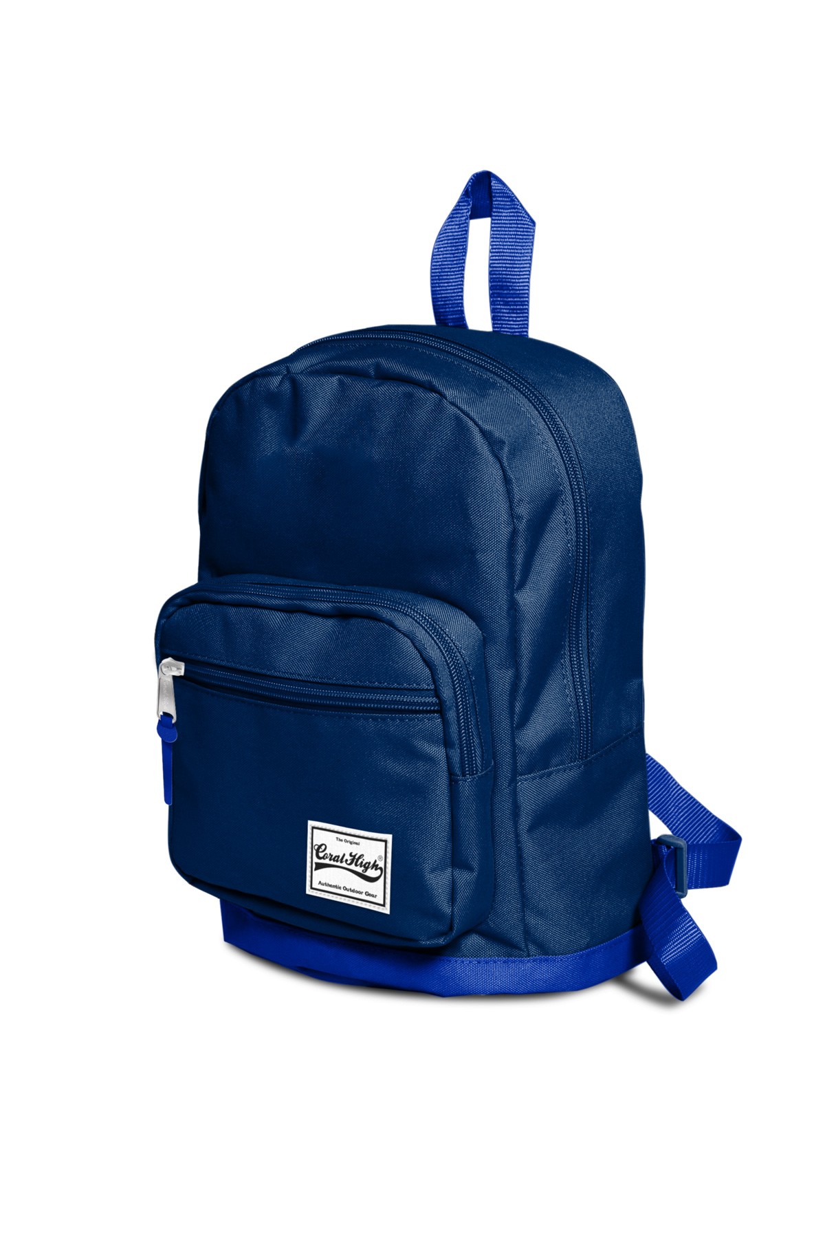 Coral High Üç Bölmeli Lacivert Saks Mini Sırt Çantası14152