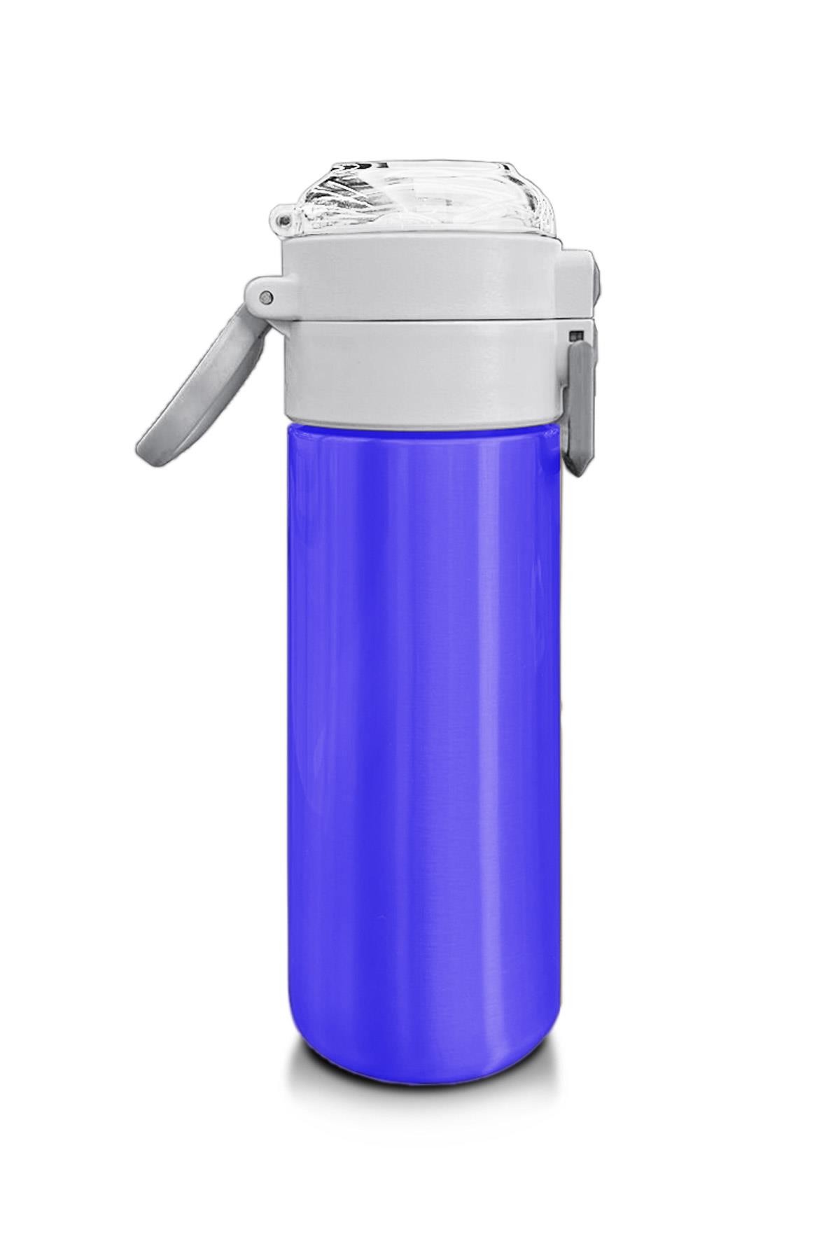 Coral High Kids Açık Mor Pipetli ve Direkt İçim Çelik Termos 500 ml 31830