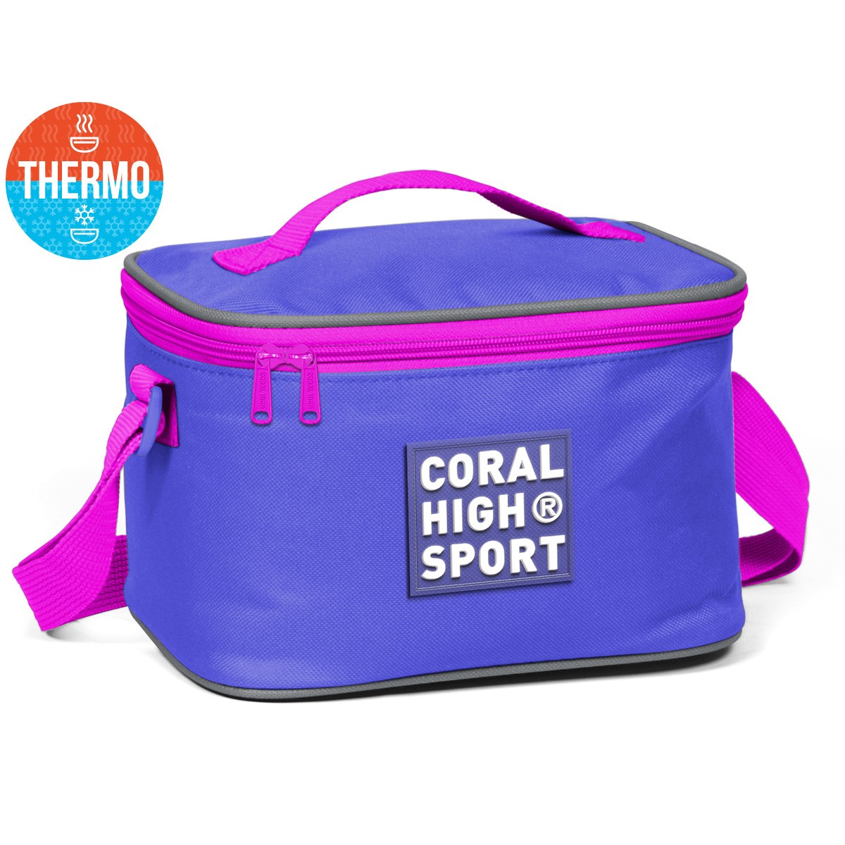 Coral High Sport Lavanta Gri Thermo Beslenme Çantası 22818