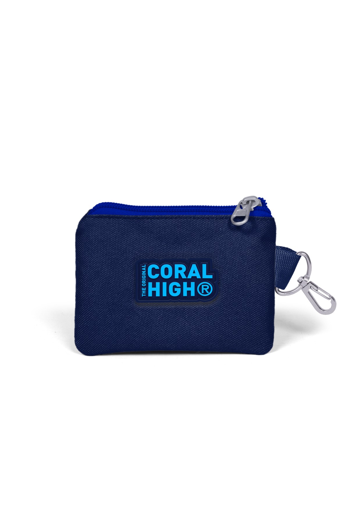 Coral High Kids Lacivert Mavi Kaplan Desenli Bozuk Para Çantası 21875