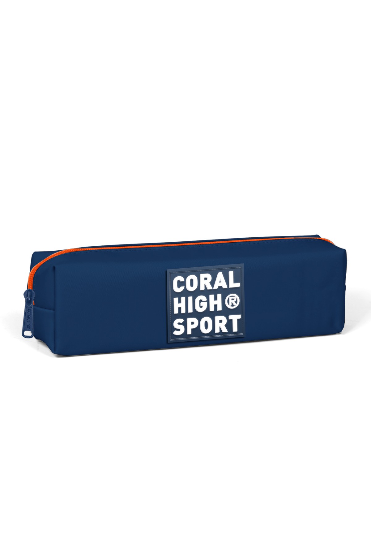 Coral High Sport Lacivert Neon Turuncu Tek Bölmeli Kalem Çantası 22338