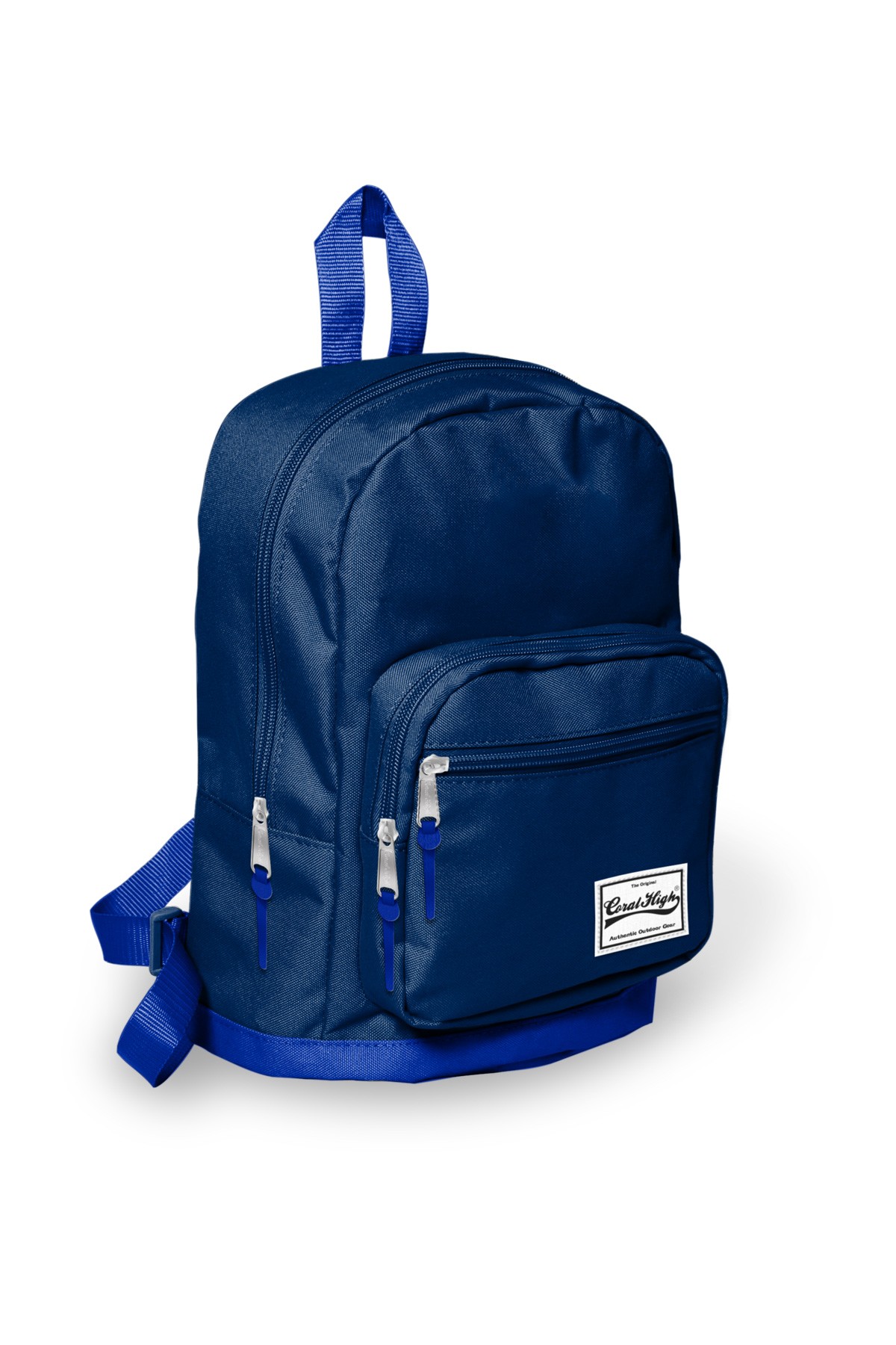 Coral High Üç Bölmeli Lacivert Saks Mini Sırt Çantası14152