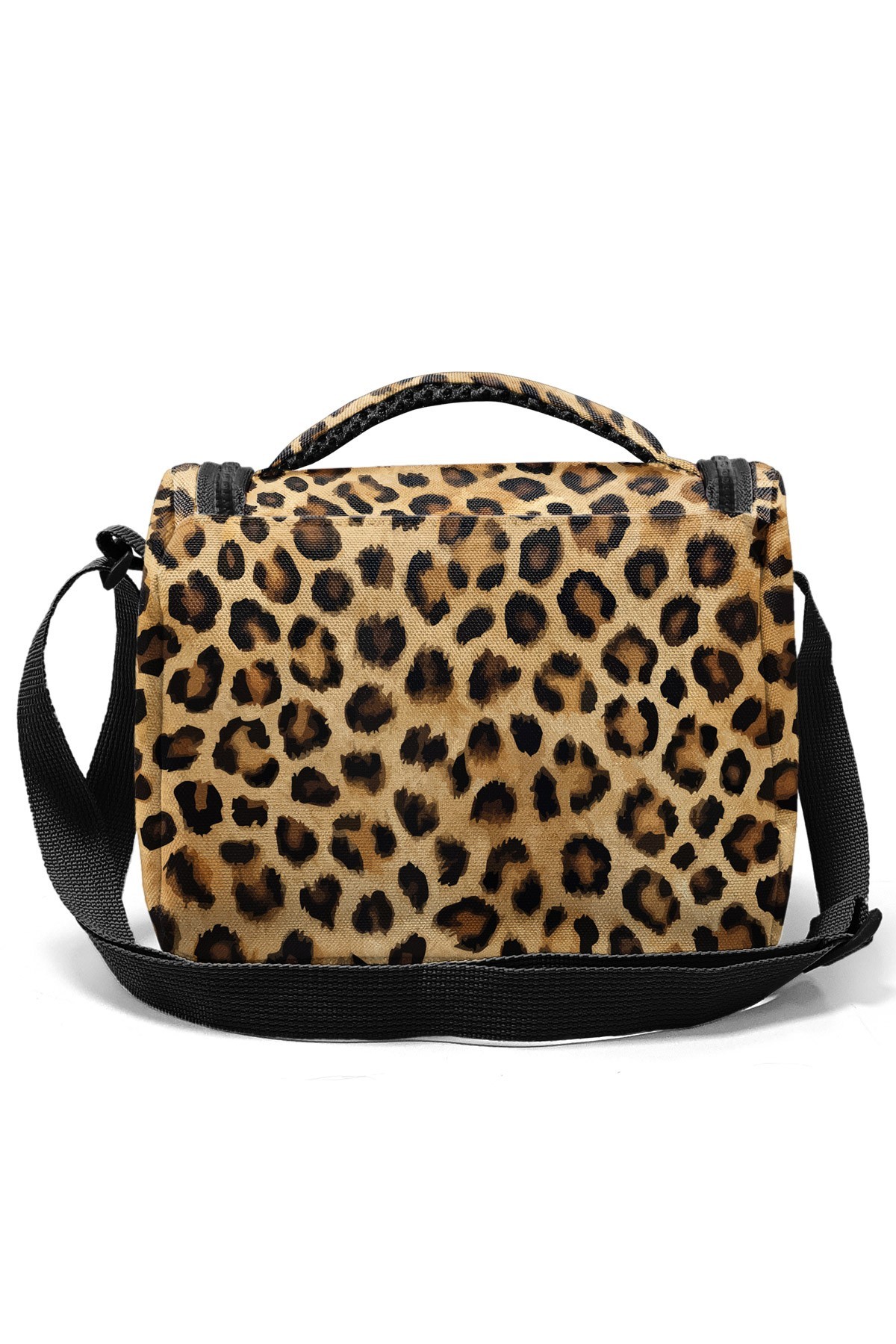 Coral High Kahverengi Leopar Desenli 3 lü Okul Çanta Seti SET0123681