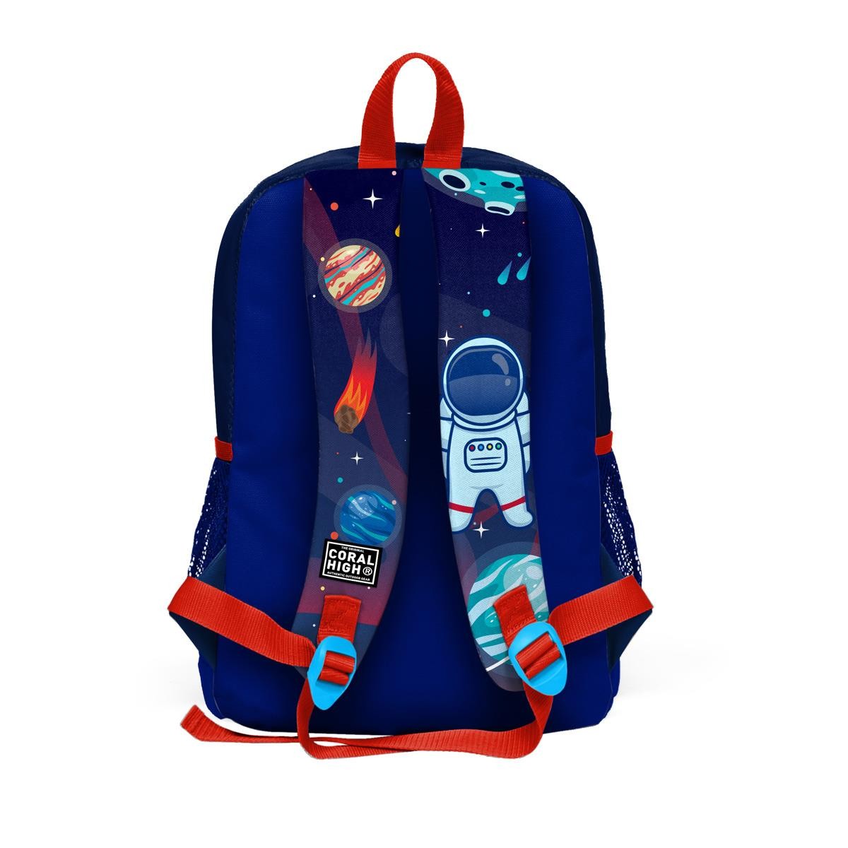 Coral High Kids Saks Mavi Astronot Desenli 3’lü Okul Çanta Seti SET0123724