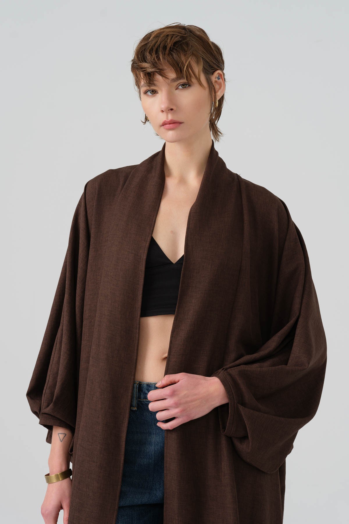 Bohemian Brown Kaftan