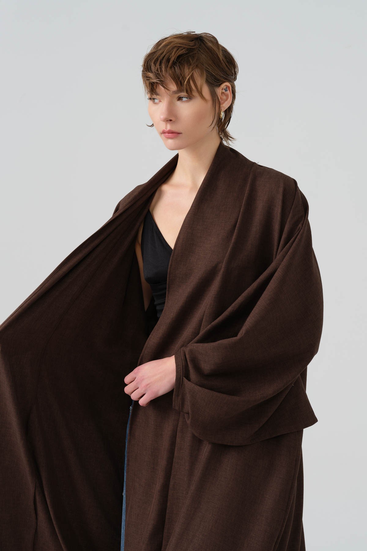 Bohemian Brown Kaftan