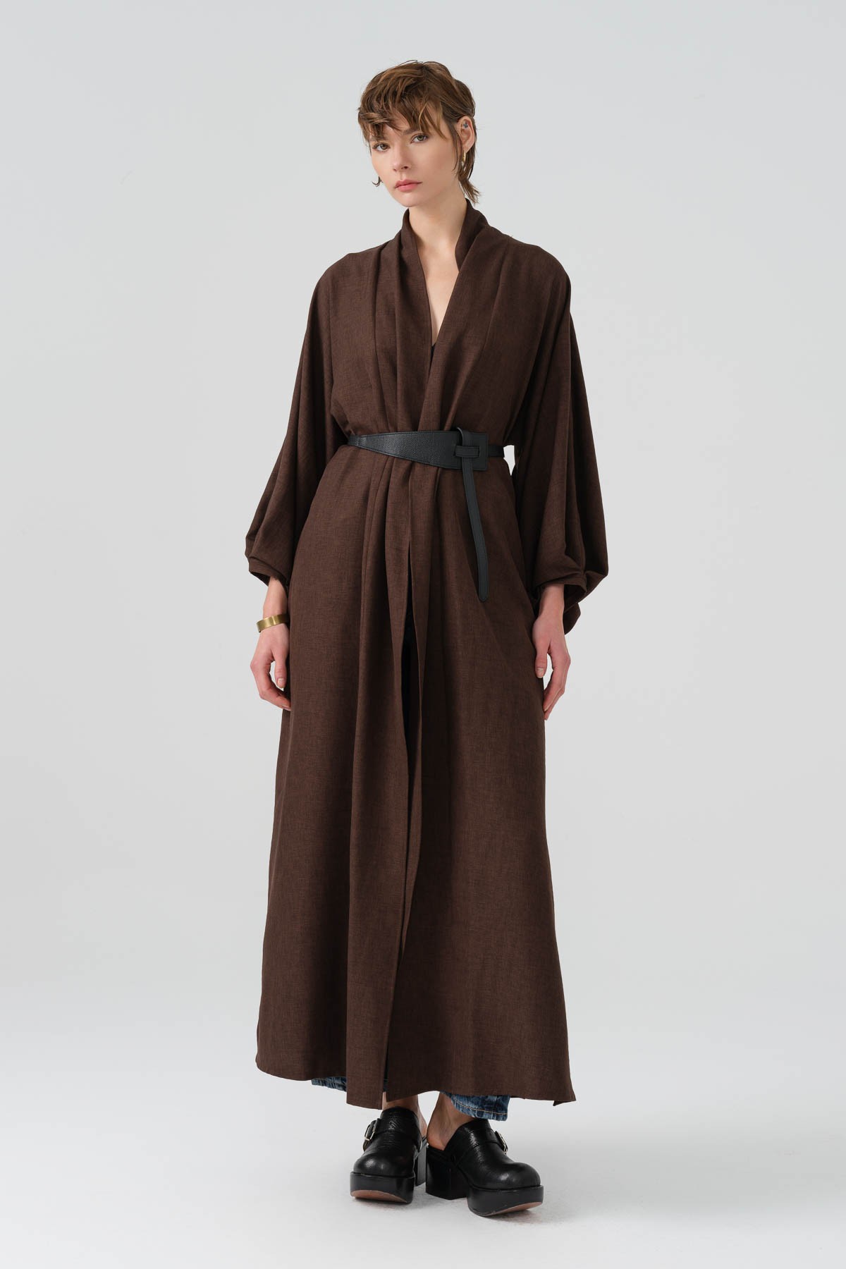 Bohemian Brown Kaftan