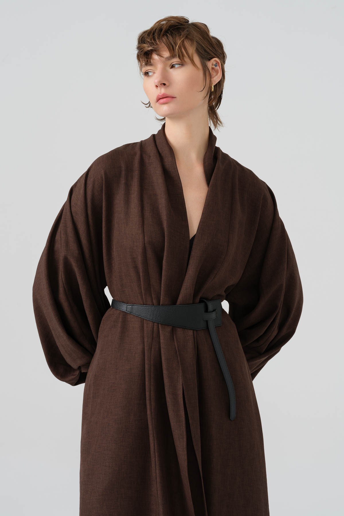 Bohemian Brown Kaftan