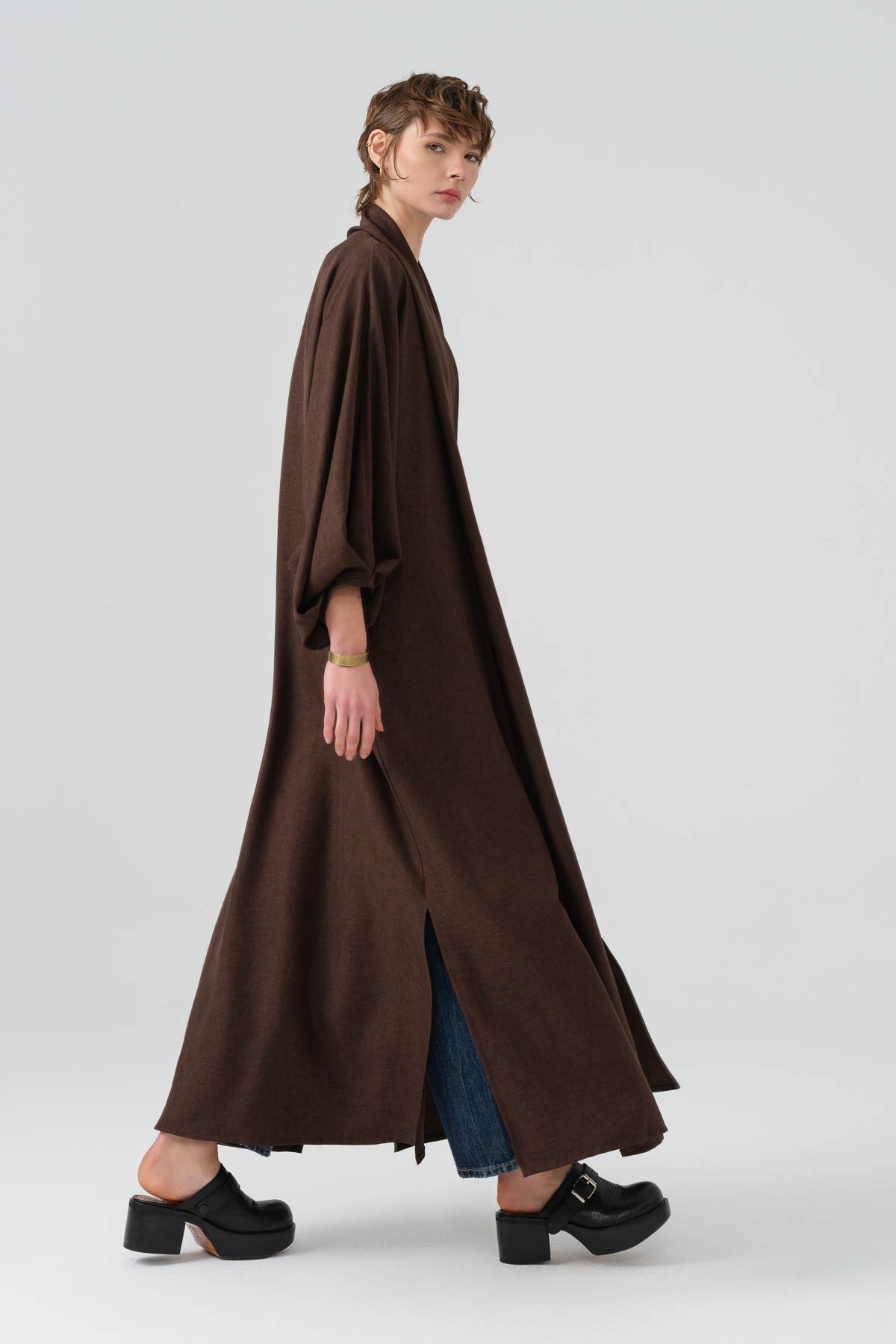 Bohemian Brown Kaftan