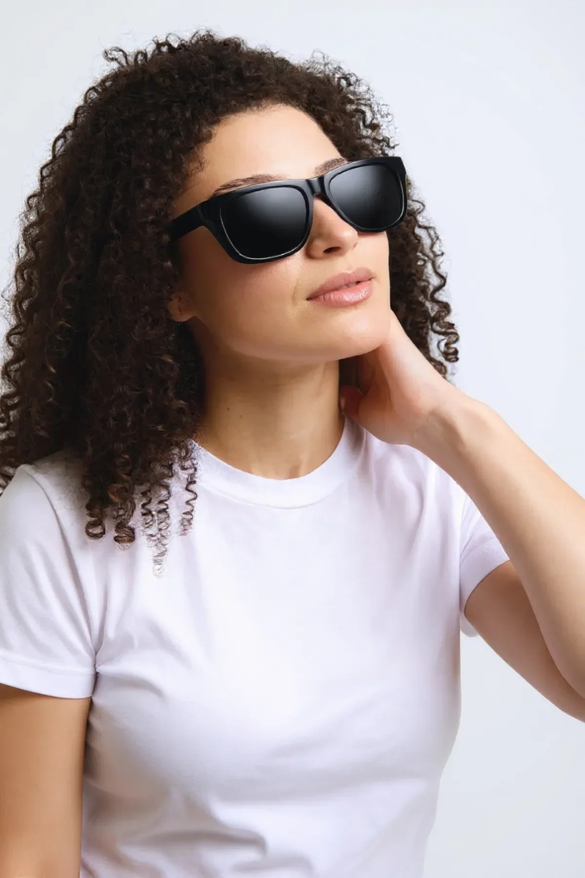 2025 Siyah Anvers Yüksek Kalite Kemik Siyah Unisex Güneş Gözlüğü
