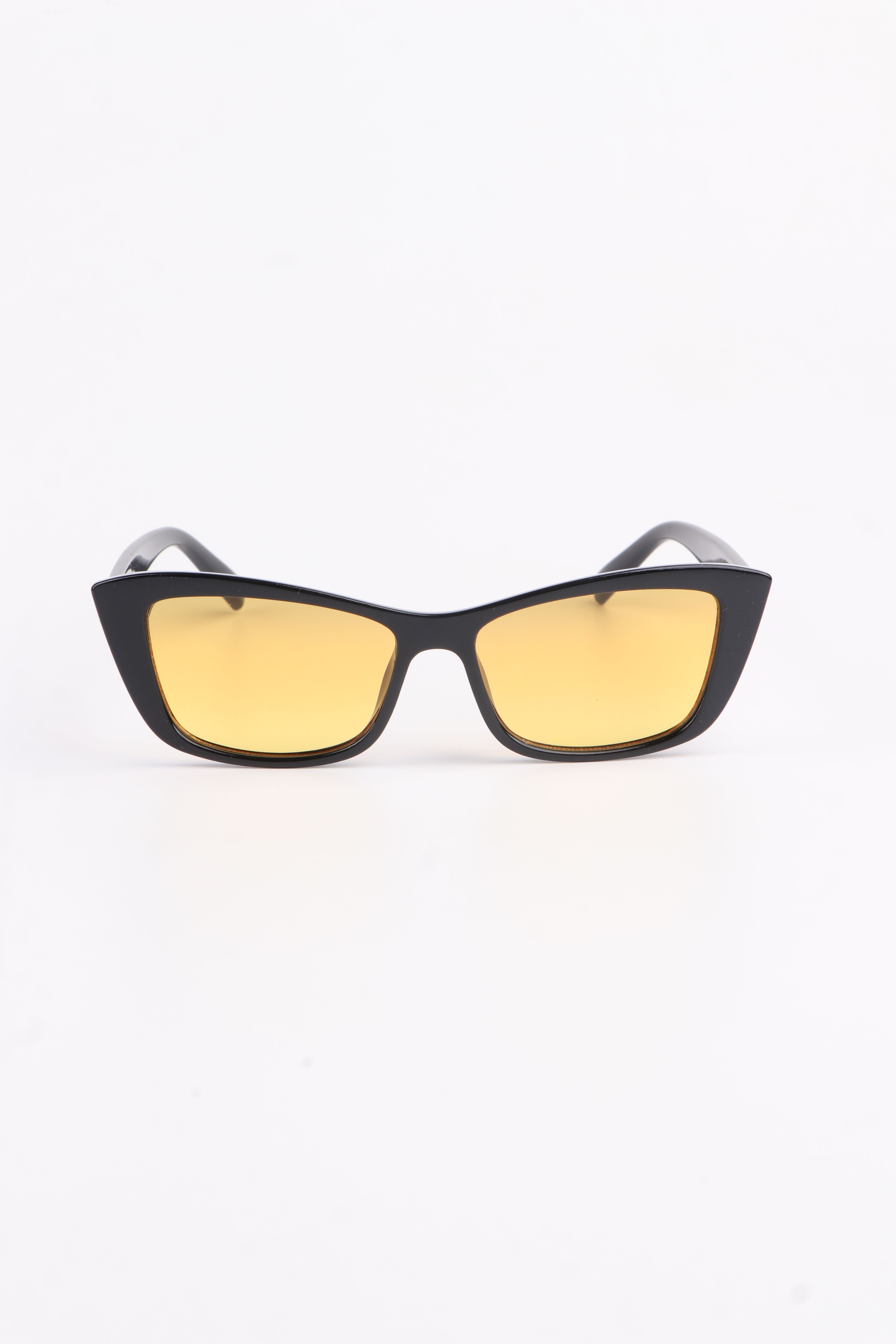 Occhiali Unisex Vintage Güneş Gözlüğü - Sarı