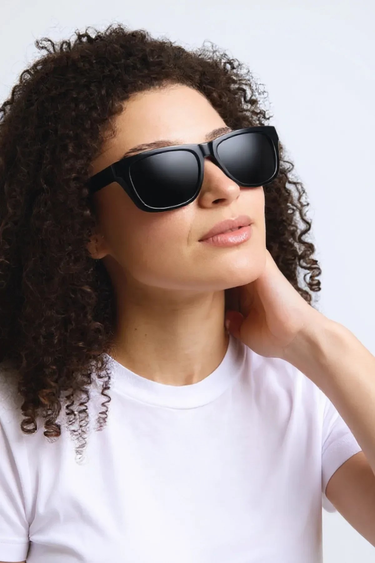 2025 Siyah Anvers Yüksek Kalite Kemik Siyah Unisex Güneş Gözlüğü - Siyah