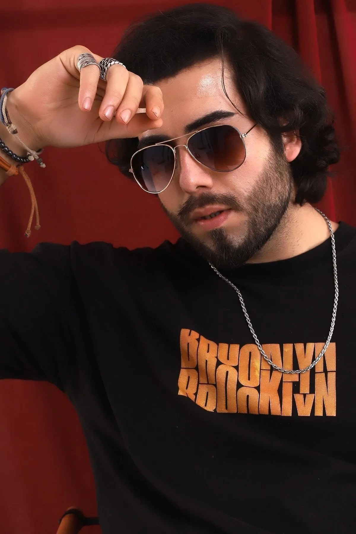 Damla Unisex Siyah Güneş Gözlüğü
