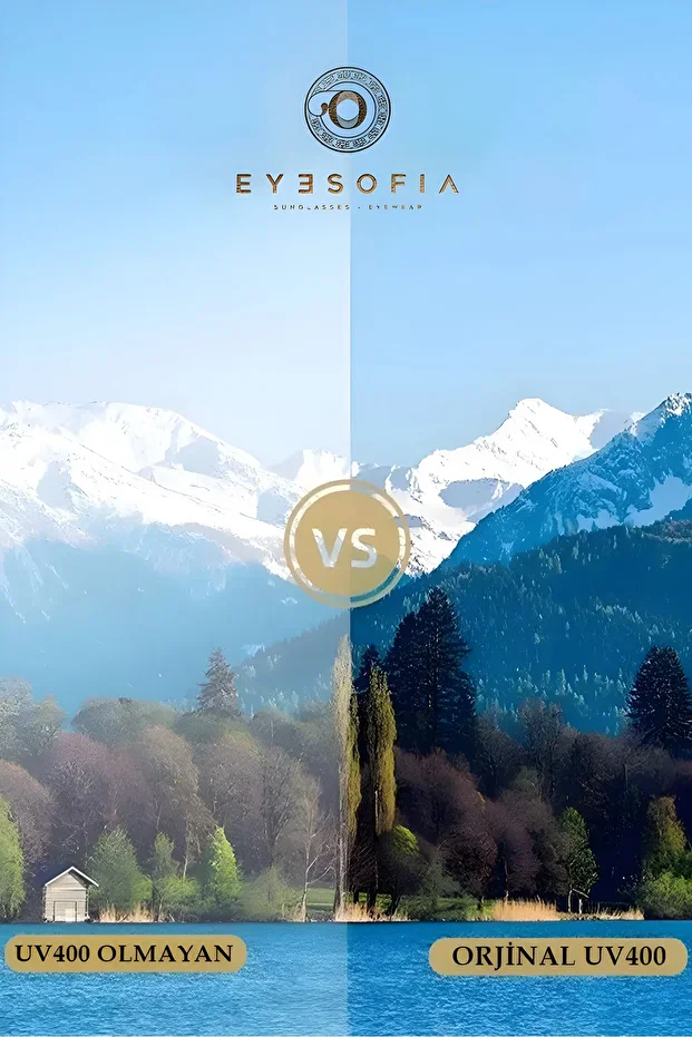 Flora Blue Block Unisex 2025 Yeni Sezon Güneş Gözlüğü