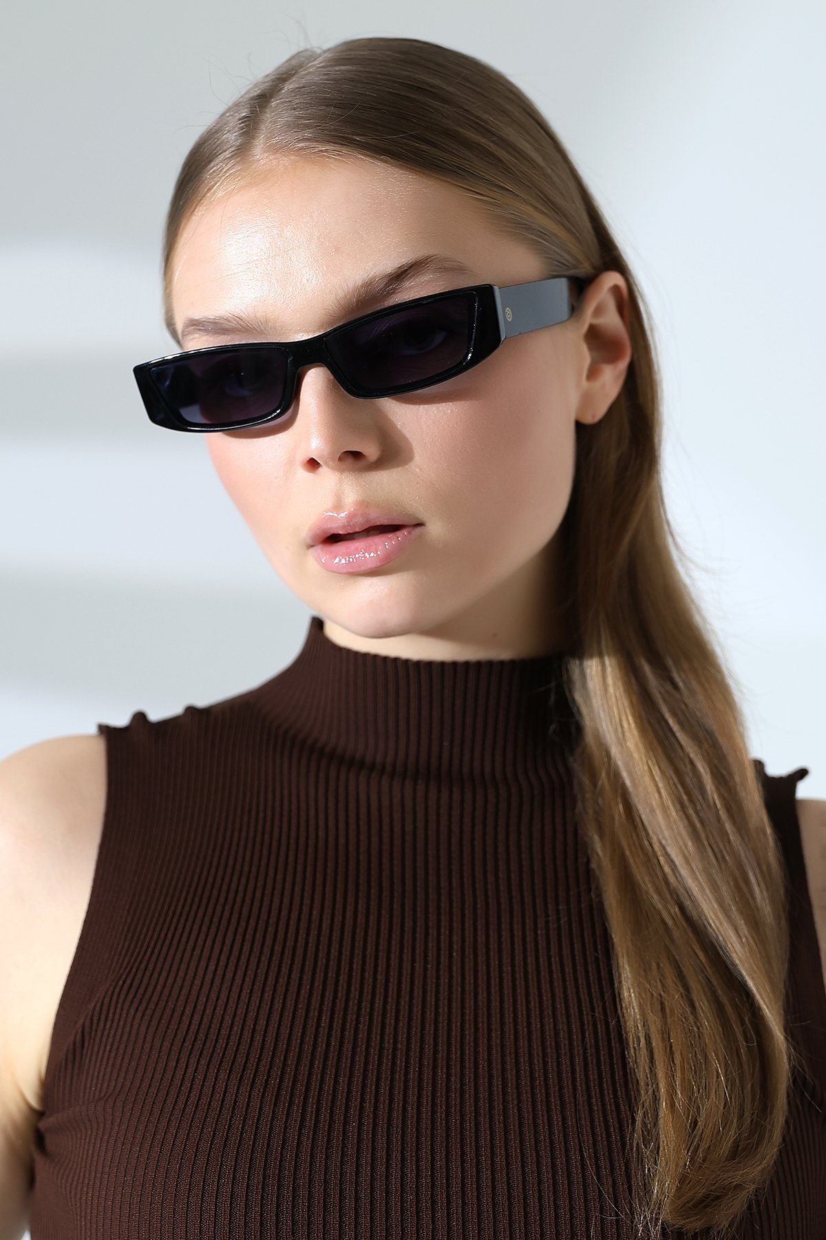 Piccolo Siyah Unisex Güneş Gözlüğü