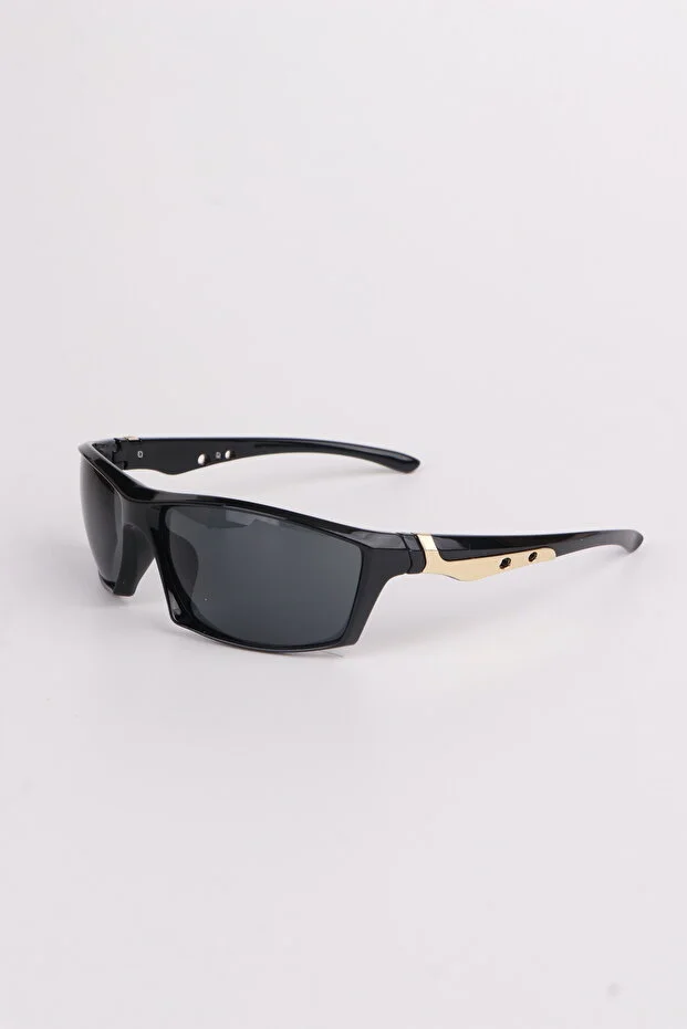 Gold Siyah Sidney Sao Paulo Yüksek Kalite Siyah Unisex Güneş Gözlüğü - Gold Siyah