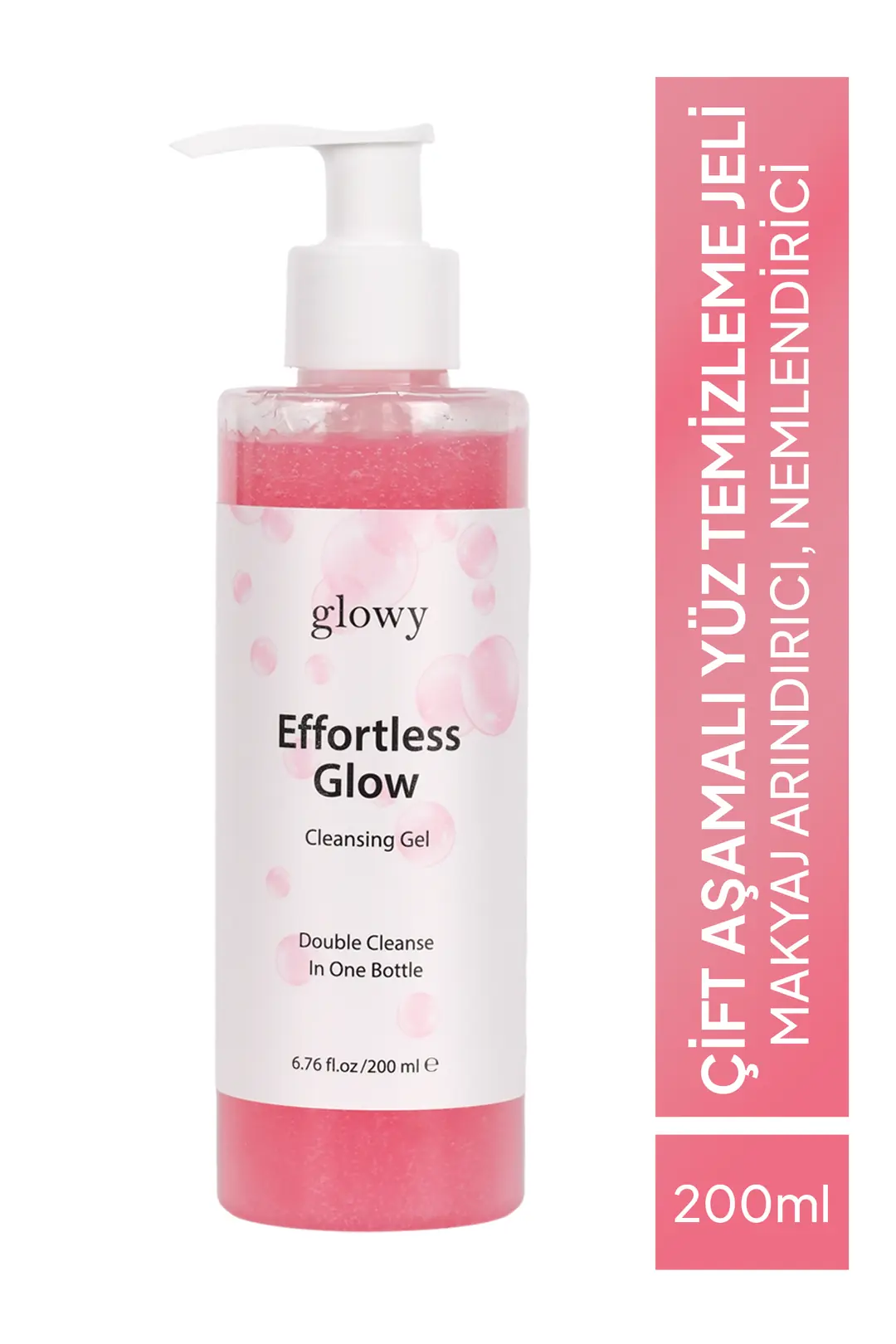 Çift Aşamalı Yüz Temizleme Jeli Effortless Glow 200ml