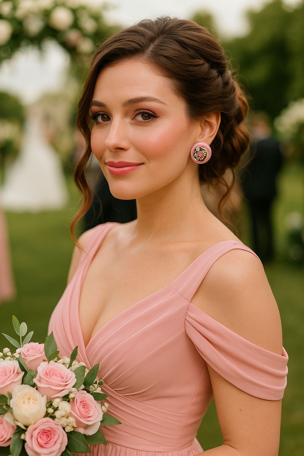 Pembe Masal Küpe