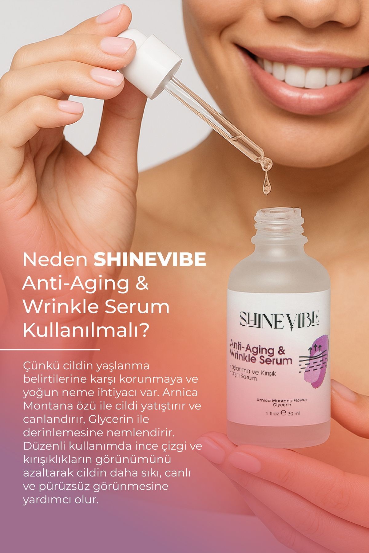 Yaşlanma ve Kırışık Karşıtı Serum