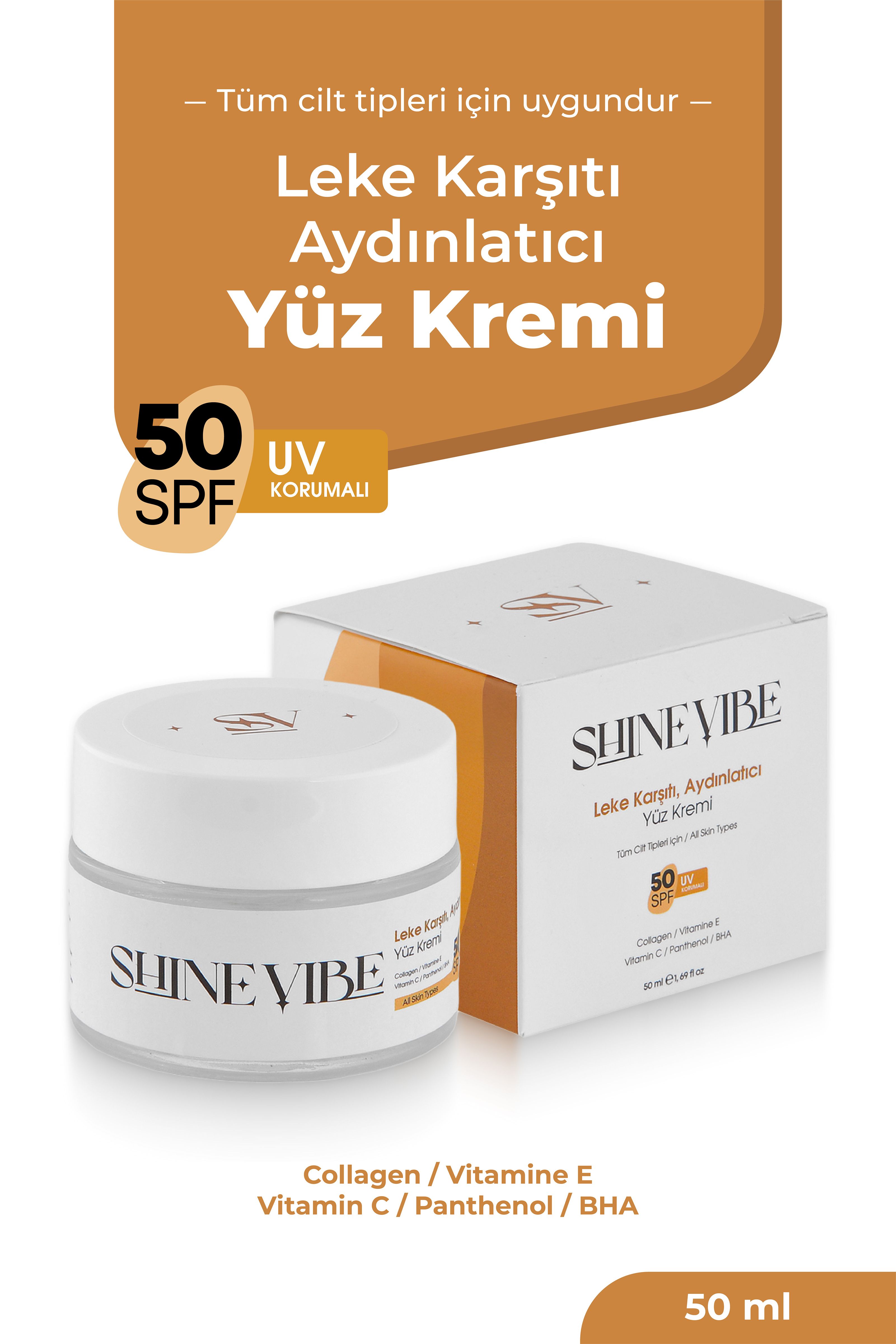 Leke Karşıtı Aydınlatıcı Yüz Kremi