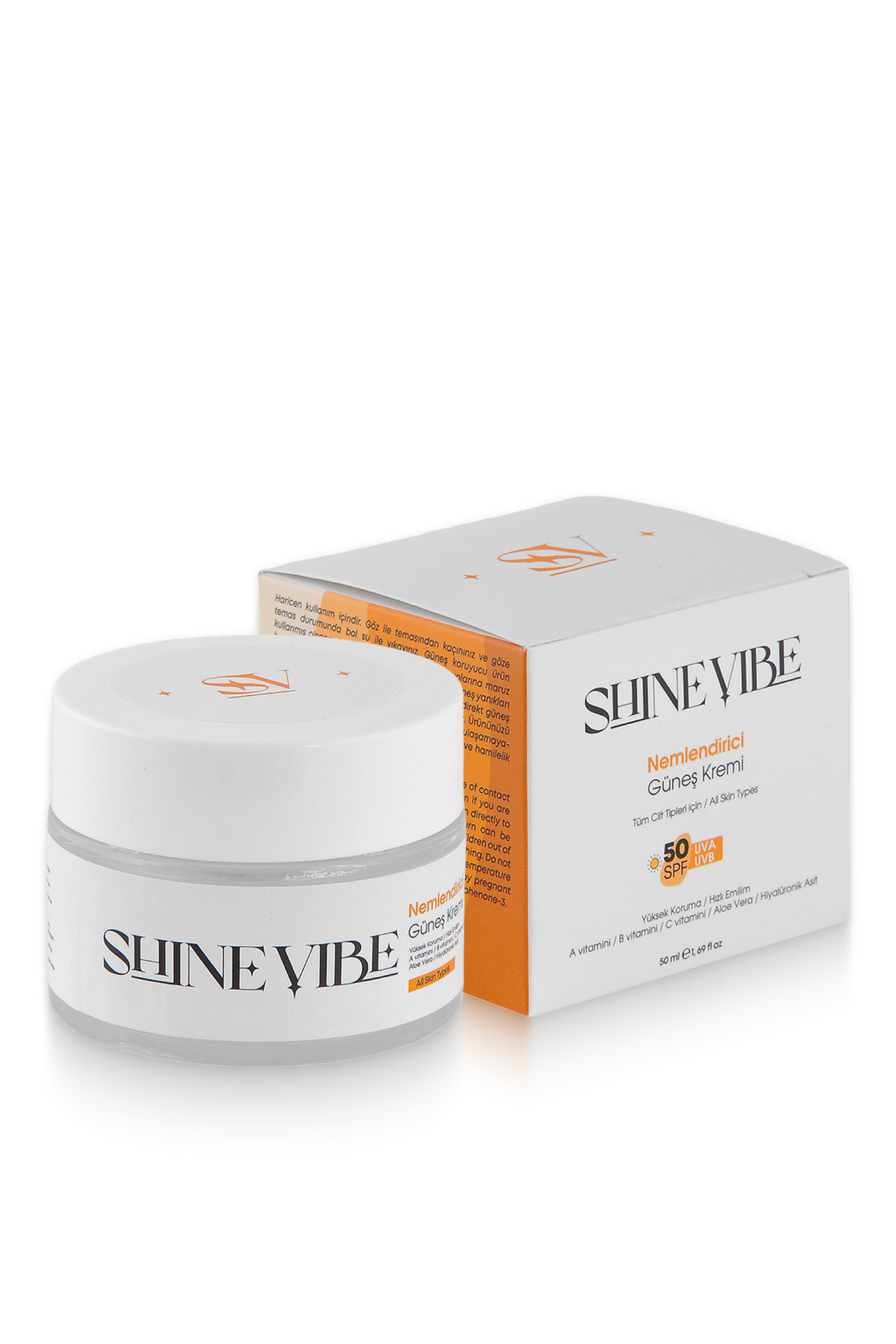 Nemlendirici Güneş Kremi 50 SPF