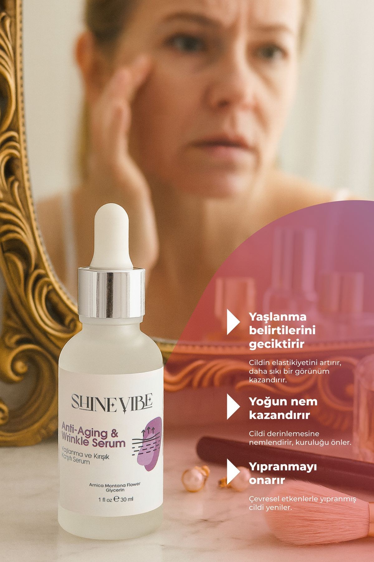 Yaşlanma ve Kırışık Karşıtı Serum