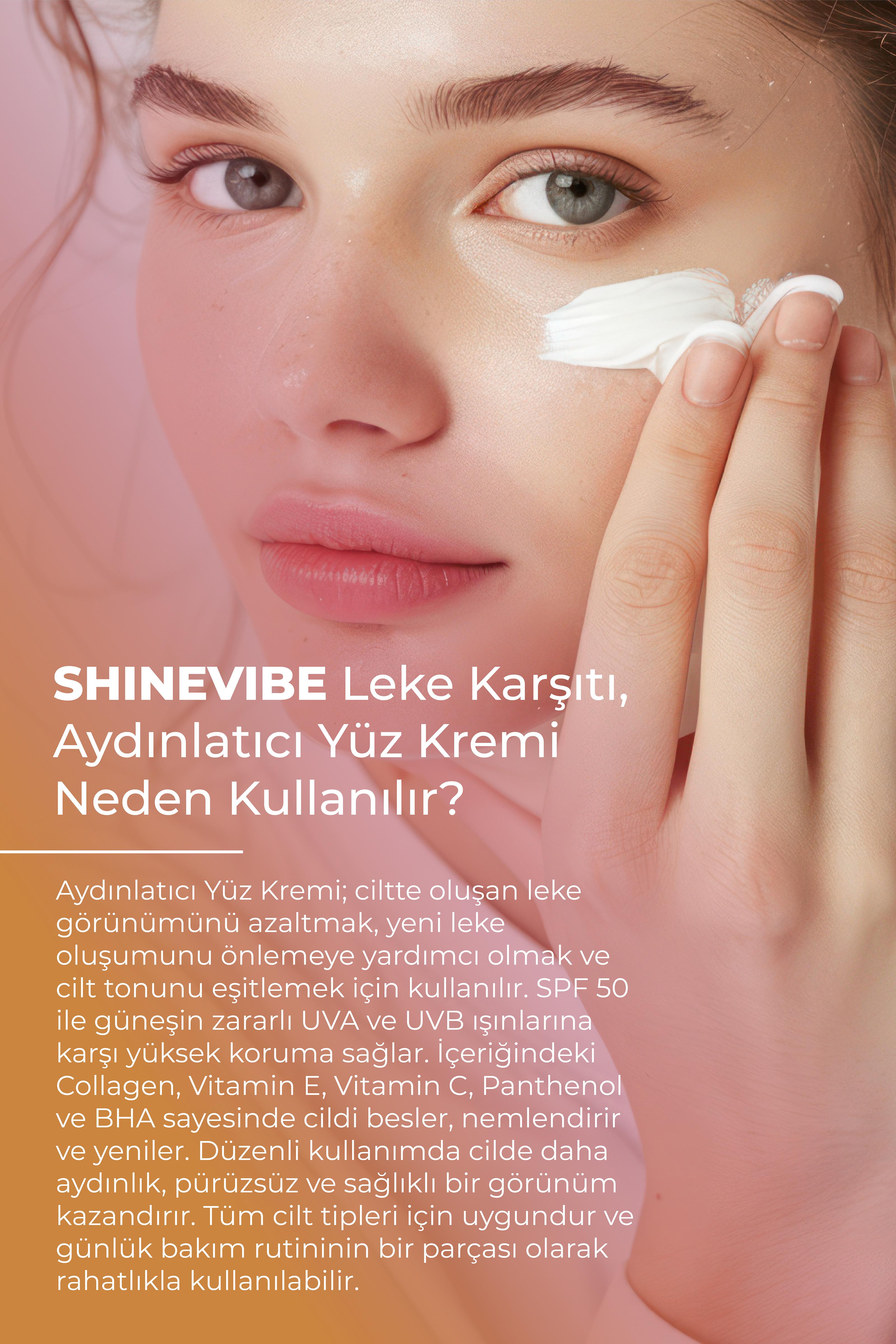 Leke Karşıtı Aydınlatıcı Yüz Kremi