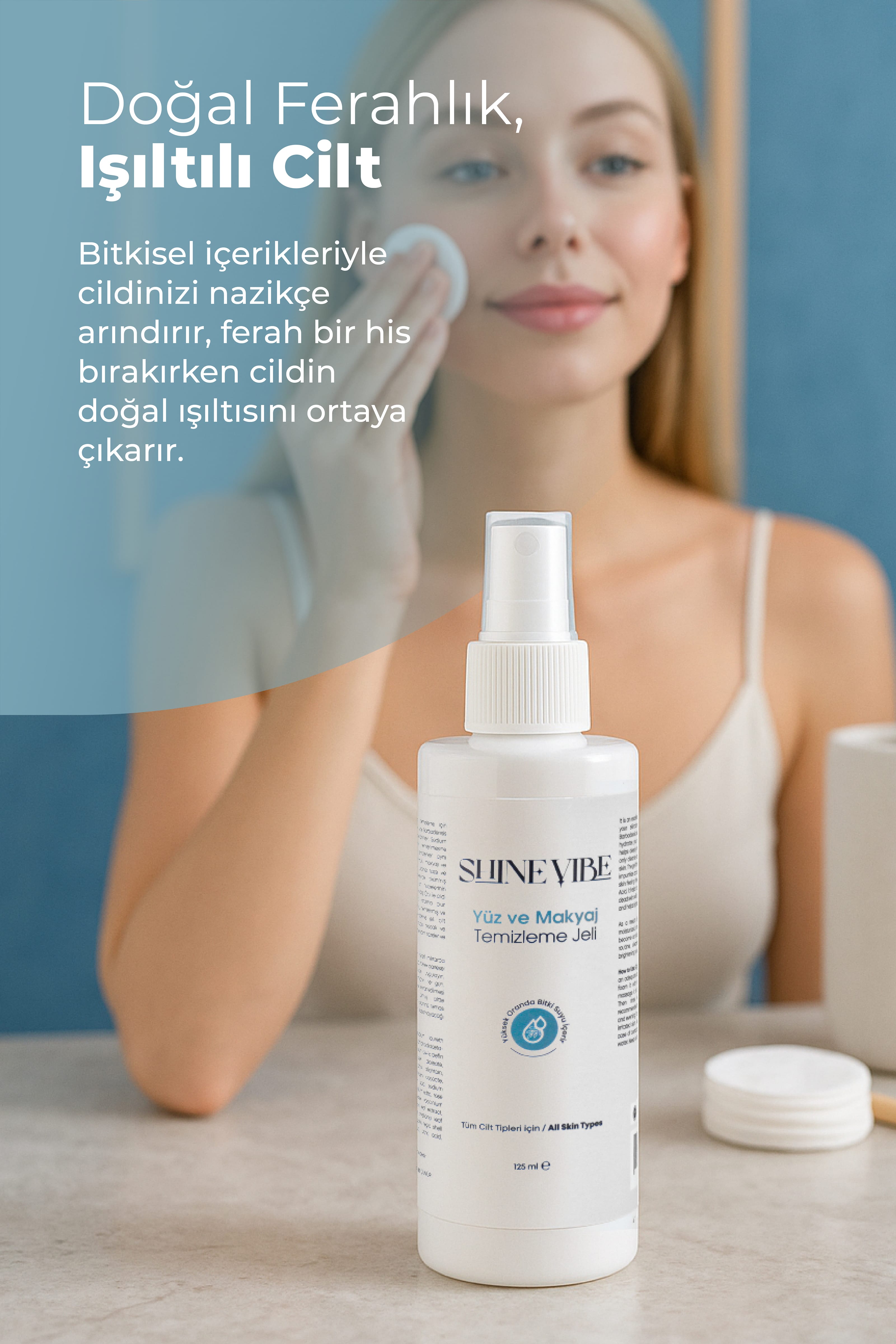 Tüm Ciltler İçin Yüz Temizleme Jeli