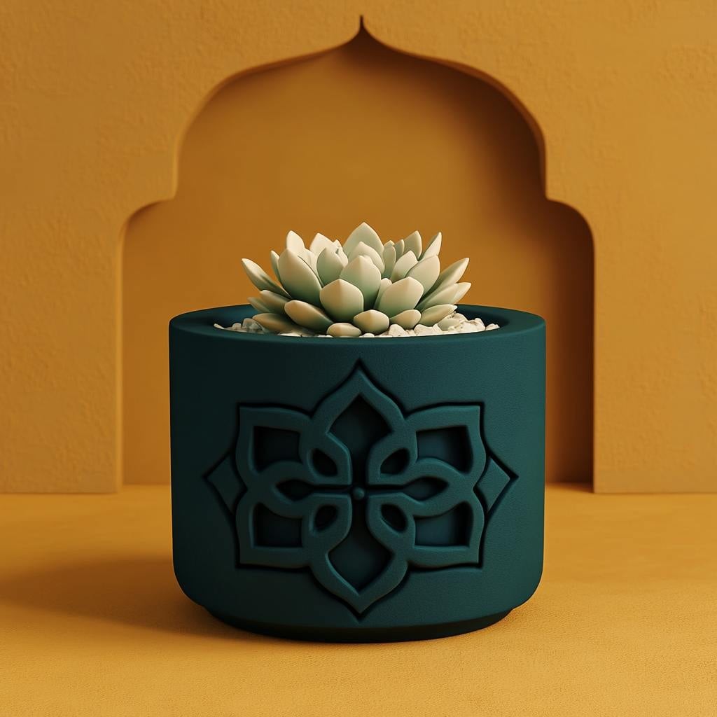 Marrakech Blossom – Dekoratif Vazo & Saksı