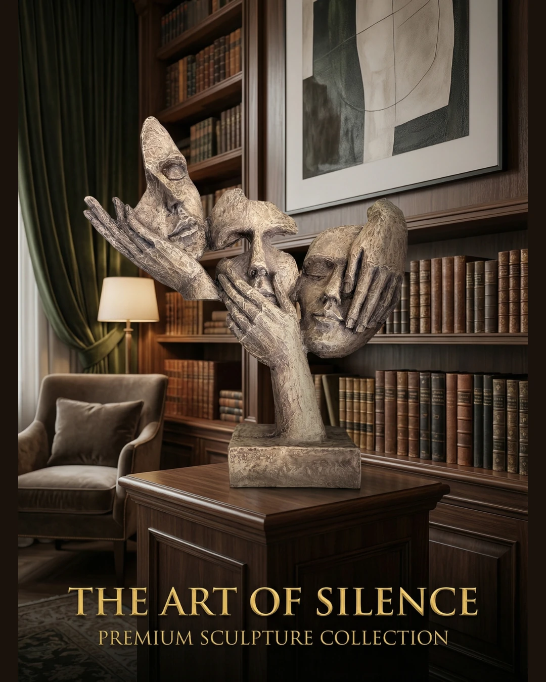 "Duymadım, Görmedim, Bilmiyorum" Heykel – Dekoratif Obje