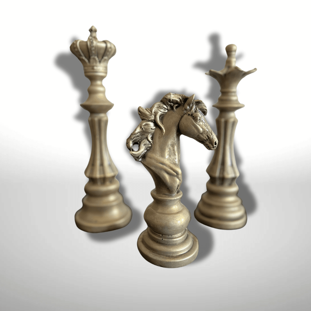 Royal Chess XL - Dekoratif Satranç Figür Seti